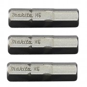 Makita B-23721 Биты HEX6.0, 25 мм, C-form, 3 шт.